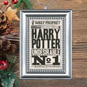 Harry Potter The Daily Prophet‎ Newspaper Christmas Tree Ornament